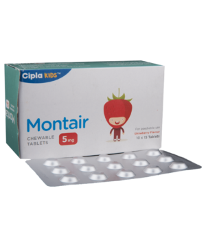 Montair 5mg Chewable Tablet Strawberry