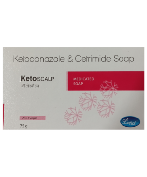 Ketoscalp Soap 75gm for Skin Infections