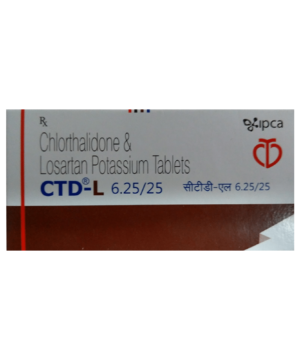 CTD-L 6.25/25 Tablet