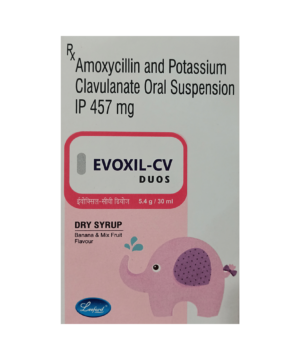 Evoxil-CV Duos Dry Syrup Banana & Mix Fruit