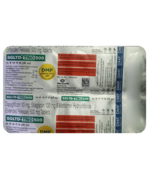 Sgltd-Trio 10mg/500mg/100mg Tablet