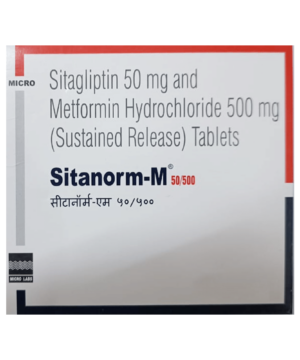 Sitanorm M 50mg/500mg Tablet SR