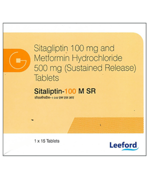 Sitaliptin 100 M SR Tablet