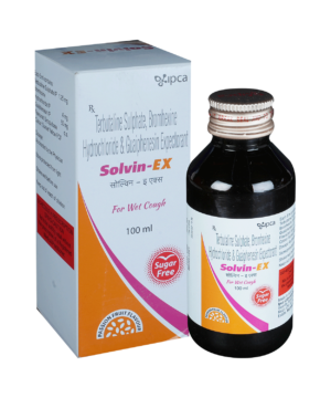 Solvin-EX Expectorant Passion Fruit Sugar Free