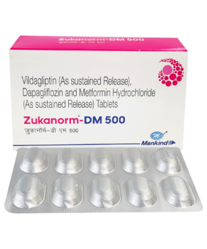 Zukanorm-DM 500 Tablet SR