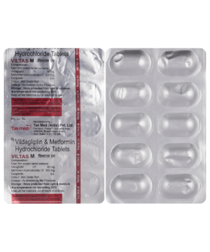 Viltas M 500mg/50mg Tablet