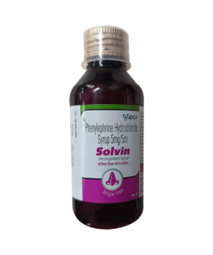 Solvin Decongestant Syrup Sugar Free
