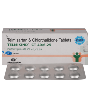 Telmikind CT 40mg/6.25mg Tablet