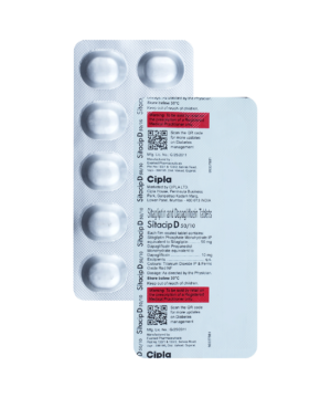 Sitacip D 10mg/50mg Tablet