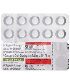 Tolaz 7.5mg Tablet DT