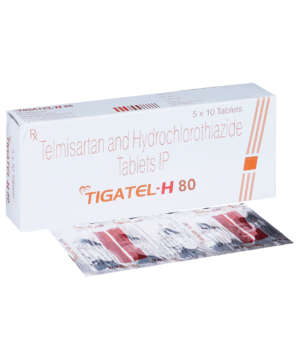 Tigatel H 80mg/12.5mg Tablet