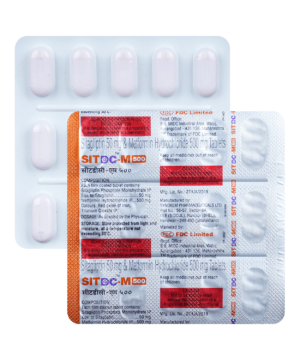 Sitdc M 50mg/500mg Tablet