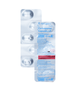 Sandimmun Neoral 25mg Soft Gelatin Capsule