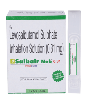Salbair Neb 0.31 Transpules