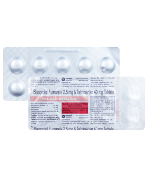 Telsar Biso 2.5mg/40mg Tablet