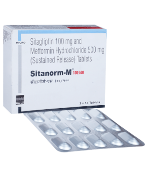 Sitanorm M 100mg/500mg Tablet