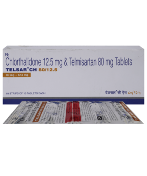 Telsar CH 80mg/12.5mg Tablet