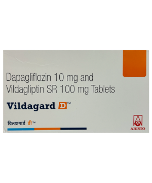 Vildagard D 10mg/100mg Tablet