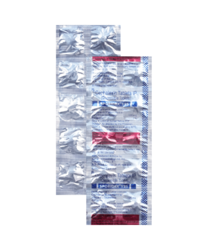 Sporidex 125 Tablet DT