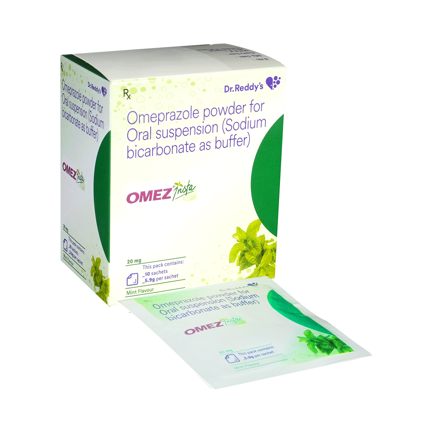 Omez Insta Sachet Mint