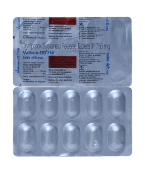 Valkem OD 750mg Tablet