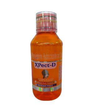 Xpect-D Syrup Mixed Fruit Sugar Free