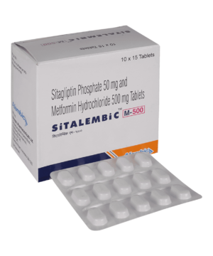 Sitalembic M 50mg/500mg Tablet