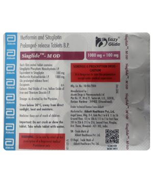 Siaglide-M OD 100/1000 Tablet PR