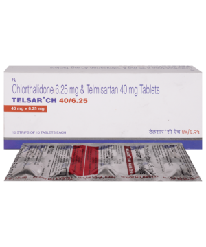 Telsar CH 40mg/6.25mg Tablet