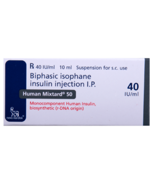 Human Mixtard 50 Injection 40IU/ml
