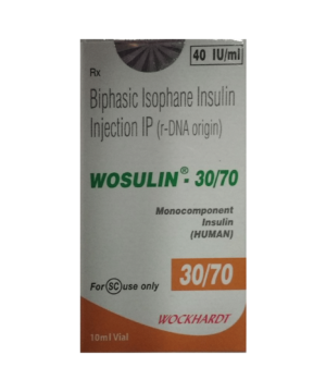 Wosulin 30/70 40IU/ml Injection