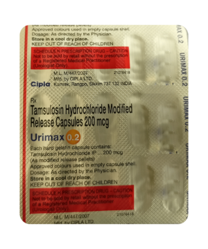 Urimax 0.2 Capsule MR