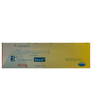 Sandimmun Neoral 50mg Soft Gelatin Capsule