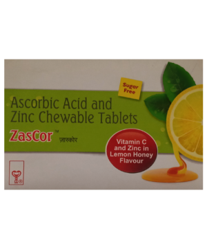 Zascor Chewable Tablet Lemon & Honey Sugar Free