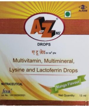 A to Z NS+ | Multivitamin and Multimineral Oral Drops Oral Drops Mango