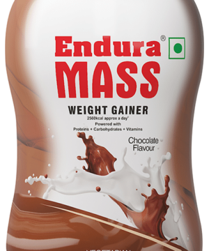 Endura Mass Weight Gainer to Stay Fit | For Adults & Children Above 10 Years | Flavour Chocolate