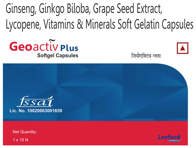 Leeford Geoactiv Plus Softgels
