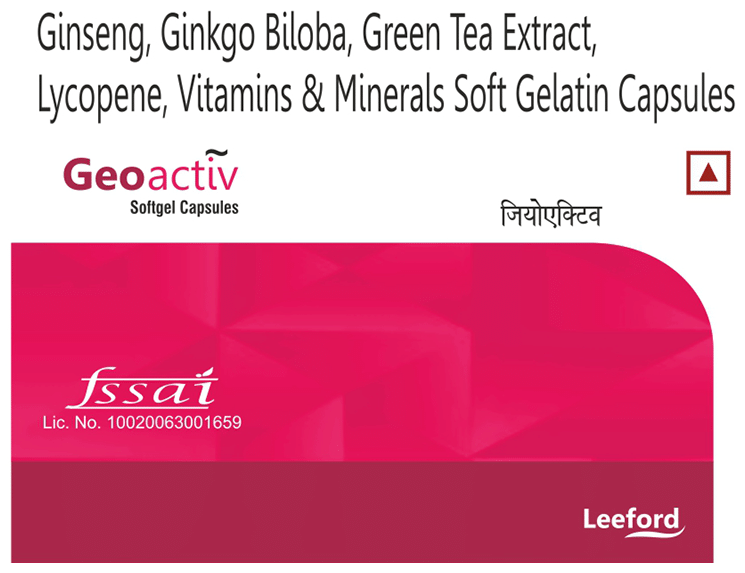 Leeford Geoactiv Softgels