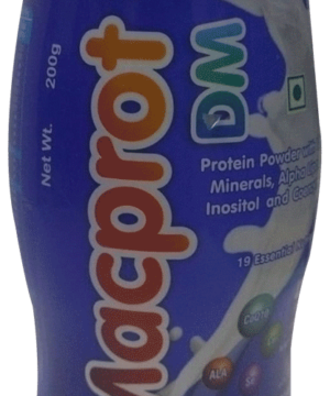 Macprot DM with CoQ10 Vitamins & Minerals for Diabetics | Flavour Powder Vanilla