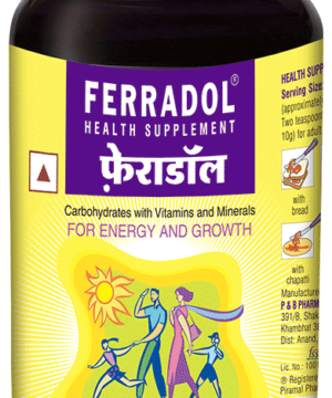 Ferradol Health Supplement with Carbohydrates, Vitamins & Minerals | For Energy and Growth