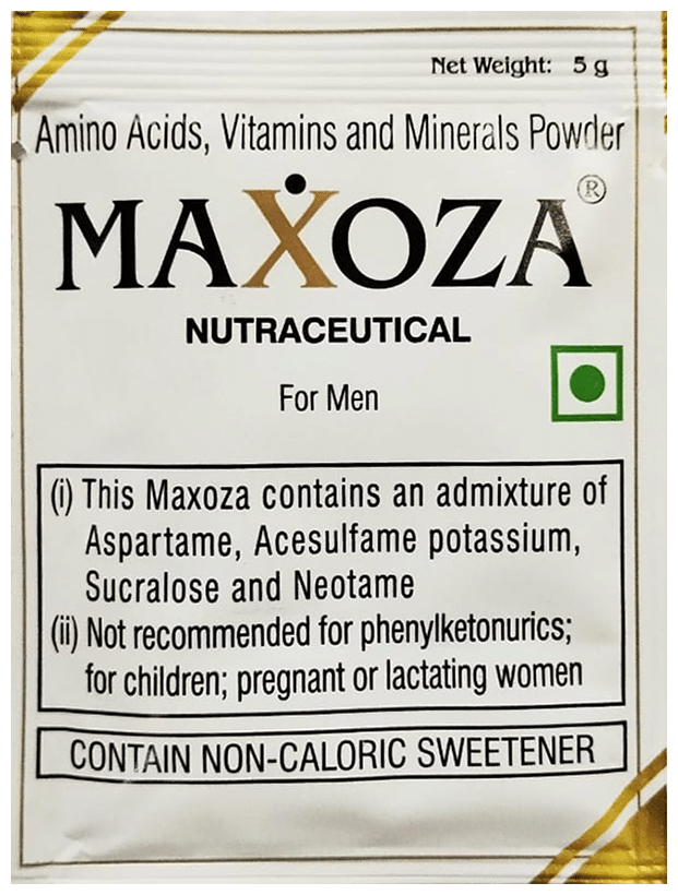 Maxoza Nutraceutical Powder with Amino Acids Vitamins and Minerals
