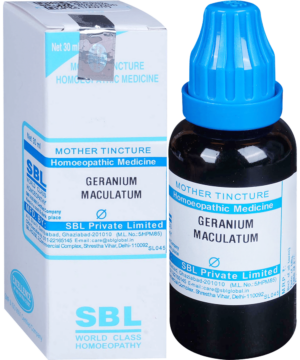 SBL Geranium Maculatum Mother Tincture Q