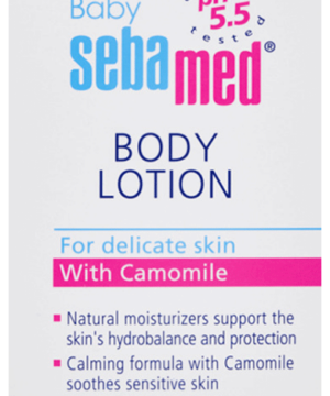 Sebamed Baby Body Lotion with Chamomile for Delicate Skin