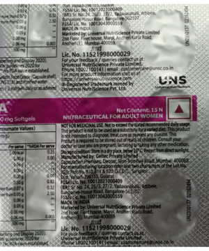 Primosa  500mg Evening Primrose Oil Softgel for PMS Symptoms