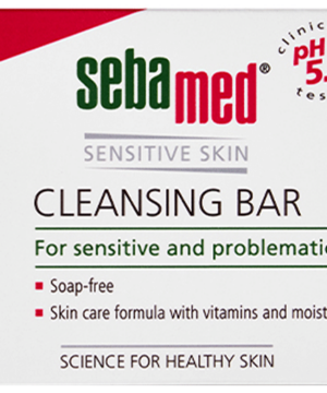 Sebamed Cleansing Bar with Vitamins for Sensitive Skin | Soap Free