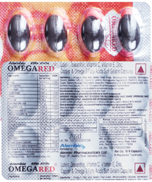 Omegared Soft Gelatin Capsule