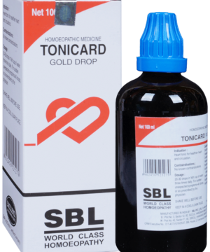 SBL Tonicard Gold Drop Homeopathic Medicine