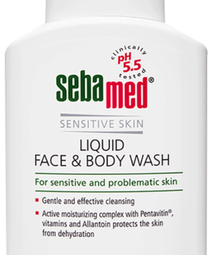 Sebamed Liquid Face & Body Wash with Allantoin | For Sensitive Skin