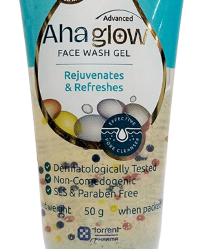 Ahaglow Advanced Skin Rejuvenating Face Wash | Effective Pore Cleanser | SLS & Paraben-Free Face Care Product