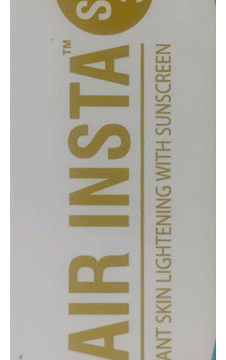 Fair Insta Instant Skin Lightening With Sunscreen | SPF 30